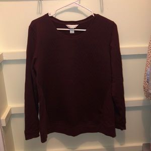 Crimson / Maroon Sweater